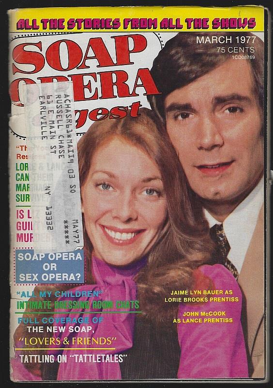 Soap Opera Digest - Soap Opera Digest March 1977