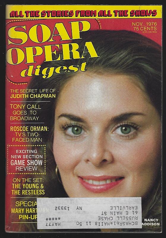 Soap Opera Digest - Soap Opera Digest November 1976