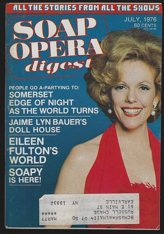 Soap Opera Digest - Soap Opera Digest July 1976