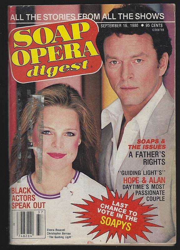 Soap Opera Digest - Soap Opera Digest September 16, 1980