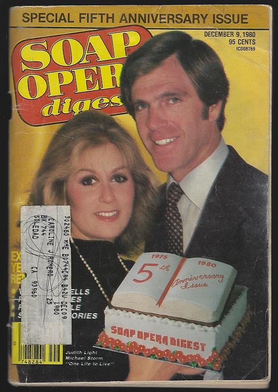 Soap Opera Digest - Soap Opera Digest December 9, 1980