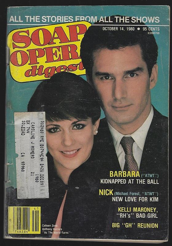Soap Opera Digest - Soap Opera Digest October 14, 1980