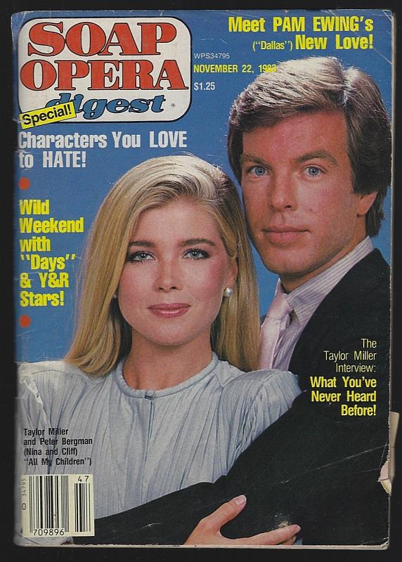 Soap Opera Digest - Soap Opera Digest November 22, 1983