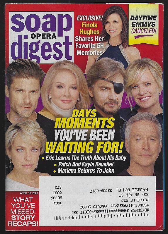 Soap Opera Digest - Soap Opera Digest April 13, 2020