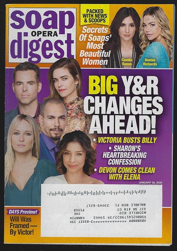 Soap Opera Digest - Soap Opera Digest January 20, 2020