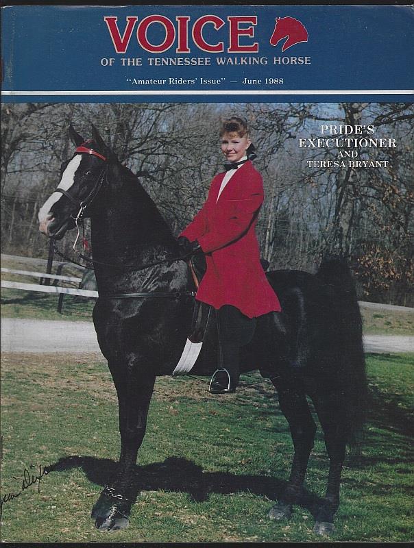 Tennessee Walking Horse - Voice of the Tennessee Walking Horse Magazine June 1988 Special Amateur Issue