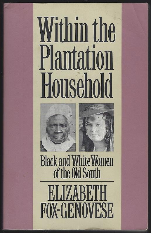 Fox-Genovese, Elizabeth - Within the Plantation Household Black and White Women of the Old South