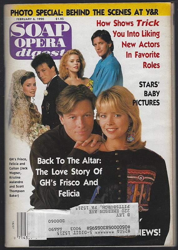 Soap Opera Digest - Soap Opera Digest February 6, 1990