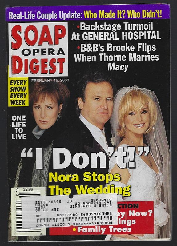 Soap Opera Digest - Soap Opera Digest February 15, 2000