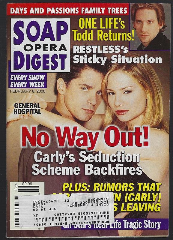 Soap Opera Digest - Soap Opera Digest February 8, 2000