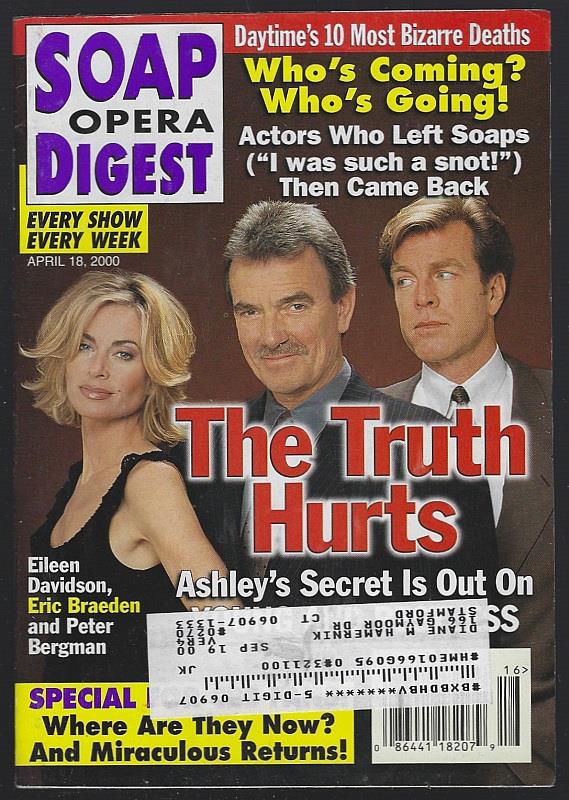 Soap Opera Digest - Soap Opera Digest April 18, 2000