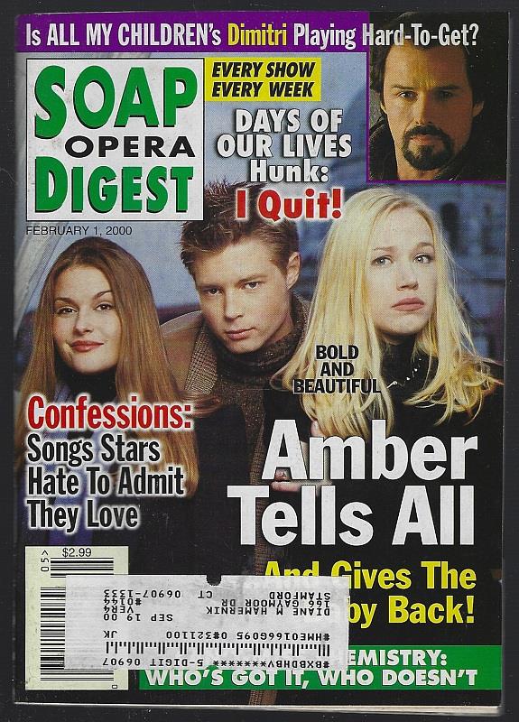 Soap Opera Digest - Soap Opera Digest February 1, 2000