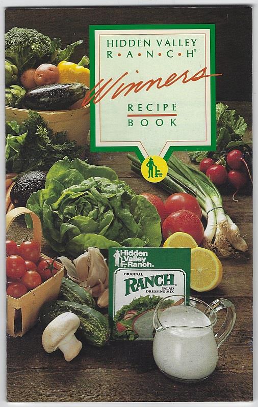 Hidden Valley Ranch - Hidden Valley Ranch Winners Recipe Book