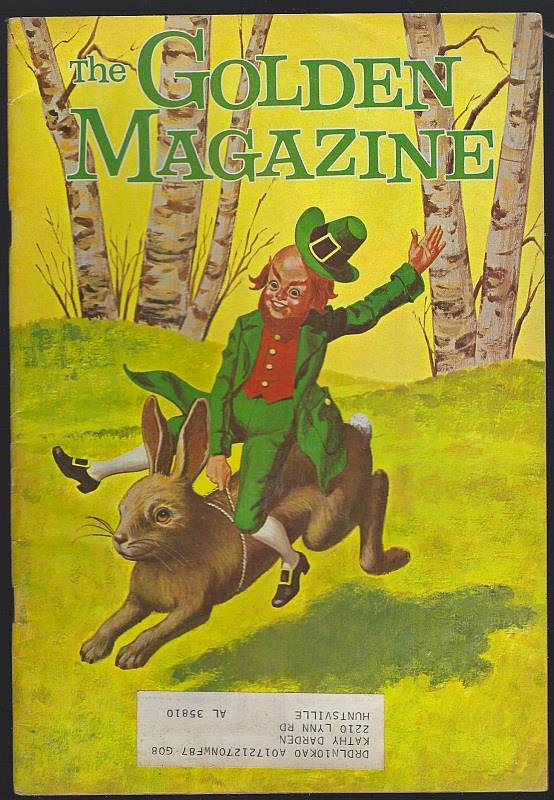 GOLDEN MAGAZINE FOR BOYS AND GIRLS MARCH 1971