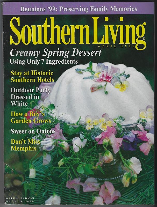 Southern Living - Southern Living Magazine April 1999
