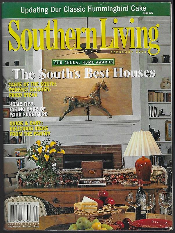 Southern Living - Southern Living Magazine February 2001