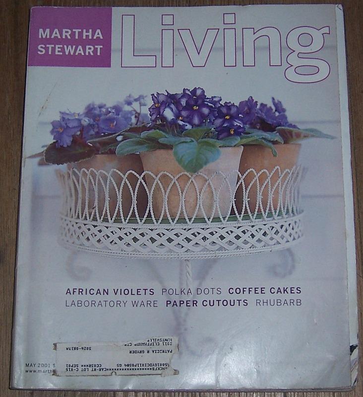 Stewart, Martha - Martha Stewart Living Magazine May 2001