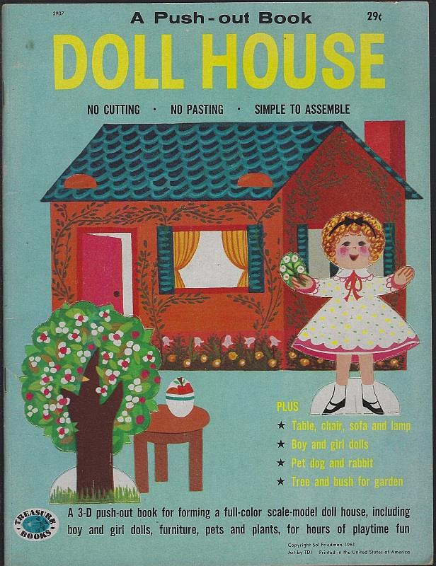 Friedman, Sal - Doll House Push out Book No Cutting No Pasting Simple to Assemble