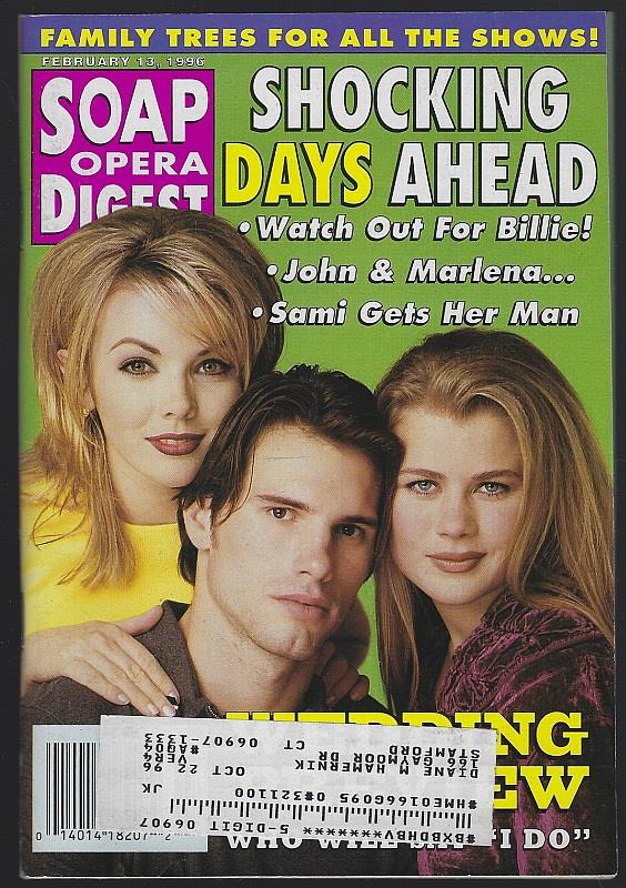Soap Opera Digest - Soap Opera Digest February 13, 1996