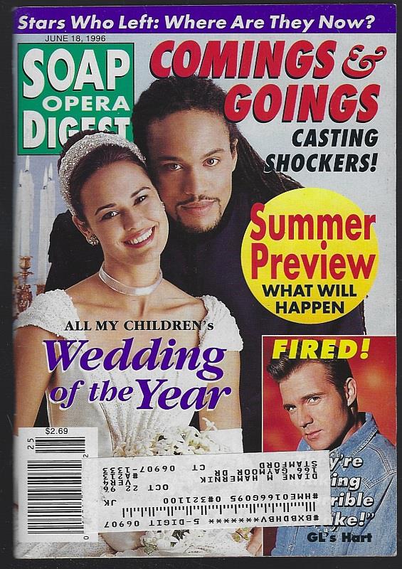 Soap Opera Digest - Soap Opera Digest June 18, 1996