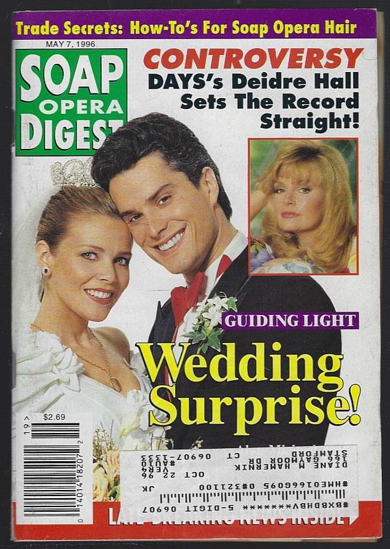 Soap Opera Digest - Soap Opera Digest May 7, 1996