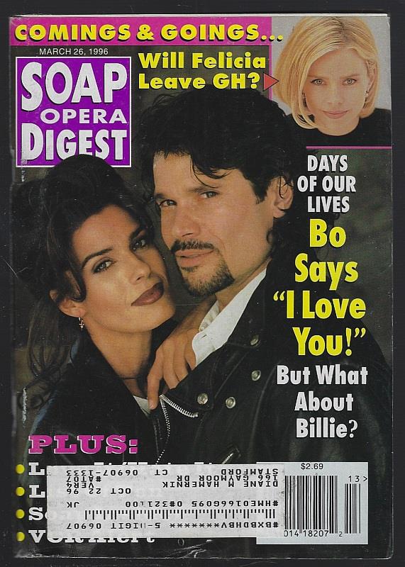 Soap Opera Digest - Soap Opera Digest March 26, 1996