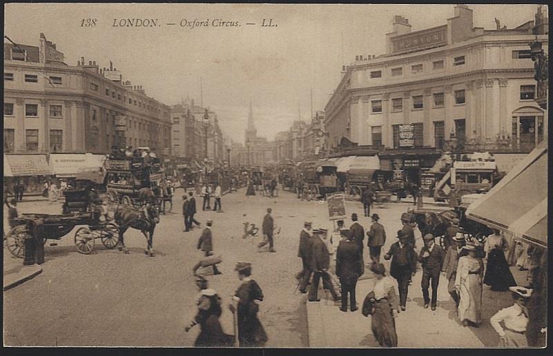 Postcard - London Oxford Circus