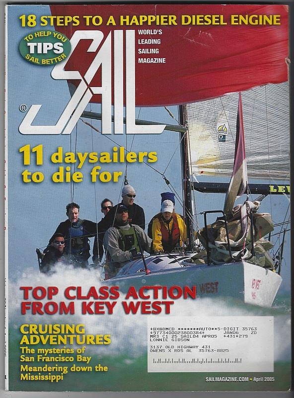Sail - Sail Magazine April 2005