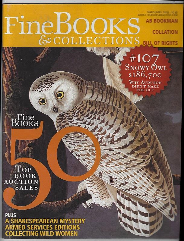Fine Books and Collections - Fine Books and Collections Magazine March/April 2005