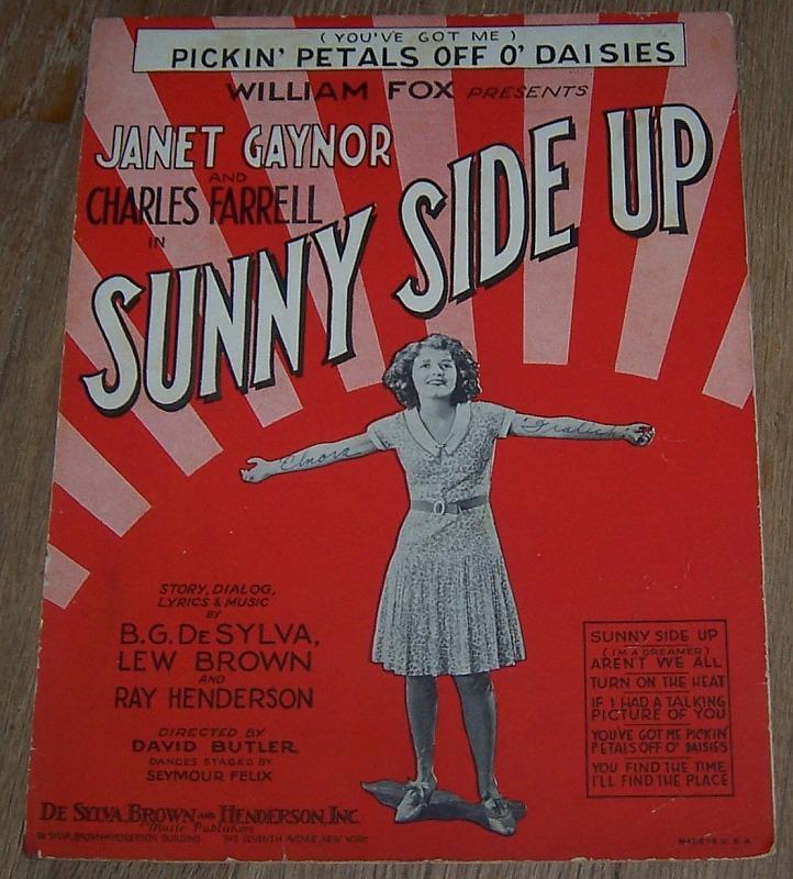 Sheet Music - Pickin' Petals Off O' Daisies