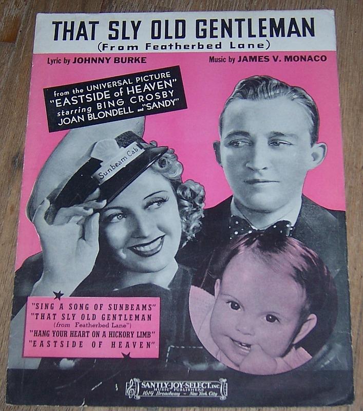 Sheet Music - That Sly Old Gentleman from Featherbed Lane