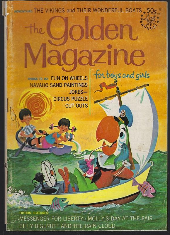 Golden Book - Golden Magazine for Boys and Girls August 1968