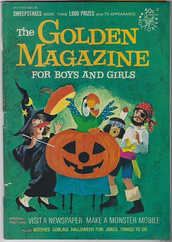 Golden Book - Golden Magazine for Boys and Girls October 1969