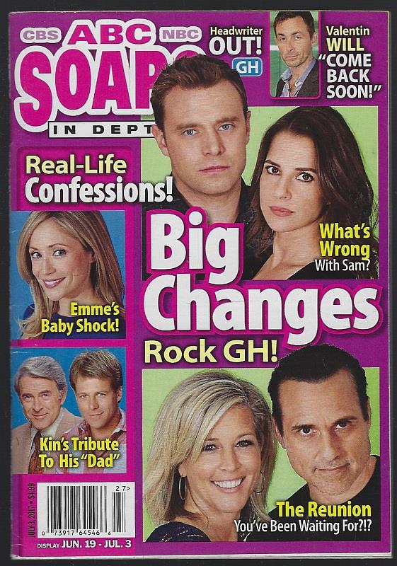 ABC, CBS, NBC SOAPS IN DEPTH MAGAZINE JULY 3, 2017