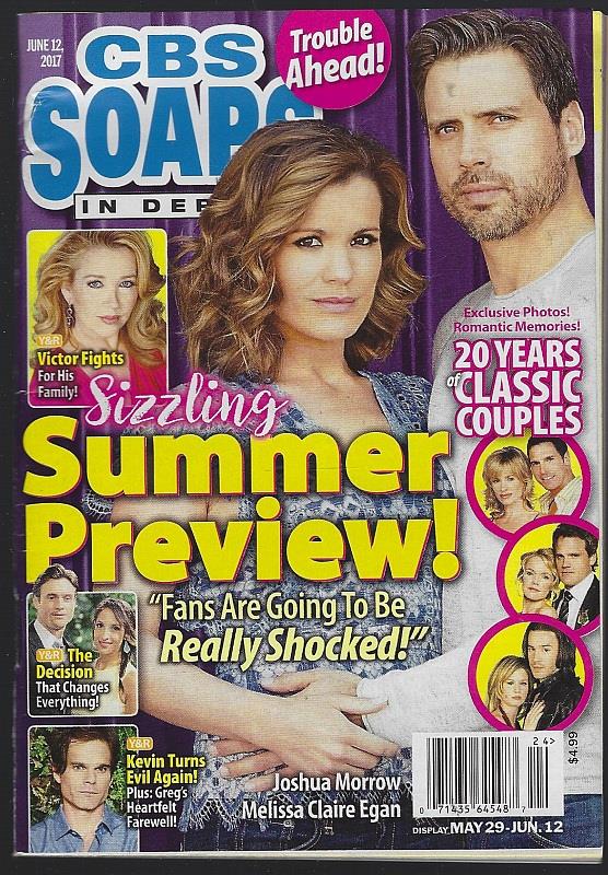 C B S Soaps In Depth - Cbs Soaps in Depth Magazine June 12, 2017