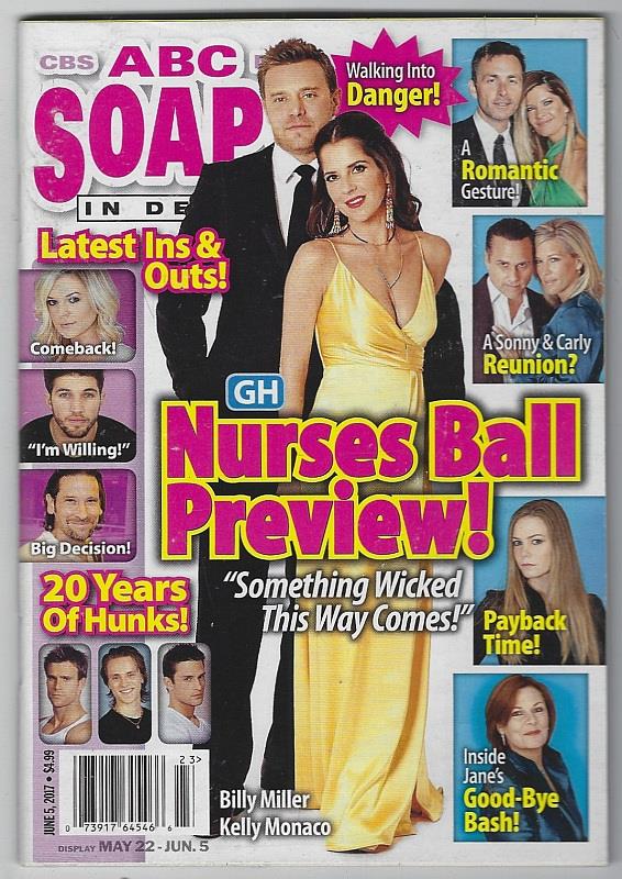 ABC, CBS, NBC SOAPS IN DEPTH MAGAZINE JUNE 5, 2017