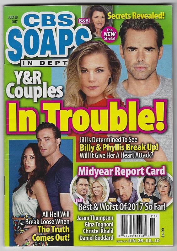 C B S Soaps In Depth - Cbs Soaps in Depth Magazine July 10, 2017