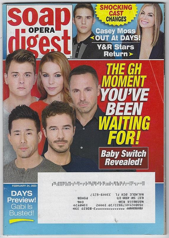 SOAP OPERA DIGEST FEBRUARY 24, 2020