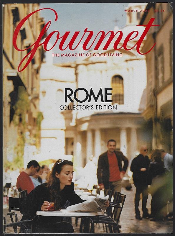 GOURMET MAGAZINE MARCH 2003