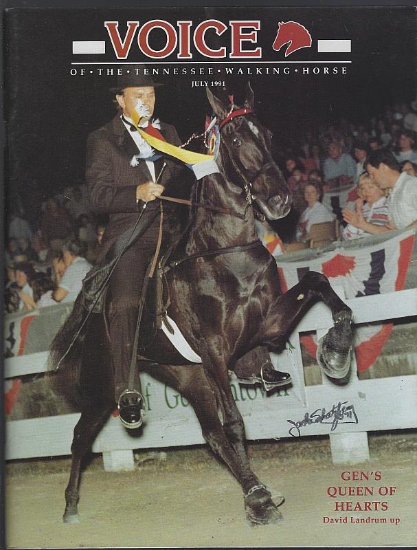 Tennessee Walking Horse - Voice of the Tennessee Walking Horse Magazine July 1991