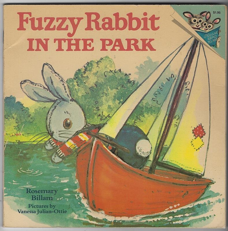 FUZZY RABBIT IN PARK