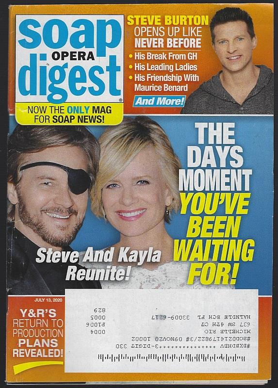 SOAP OPERA DIGEST JULY 13, 2020