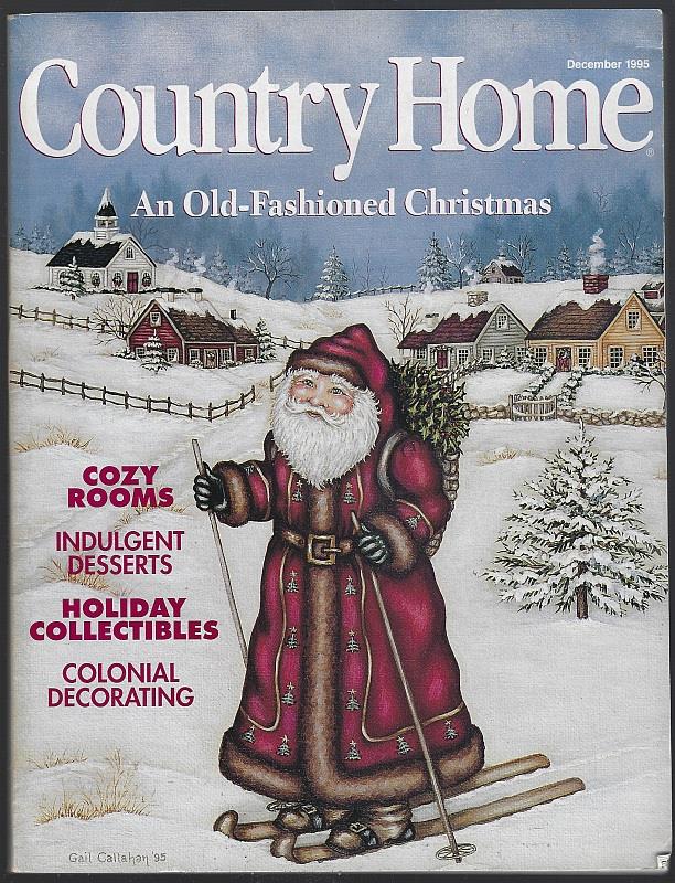 COUNTRY HOME MAGAZINE DECEMBER 1995