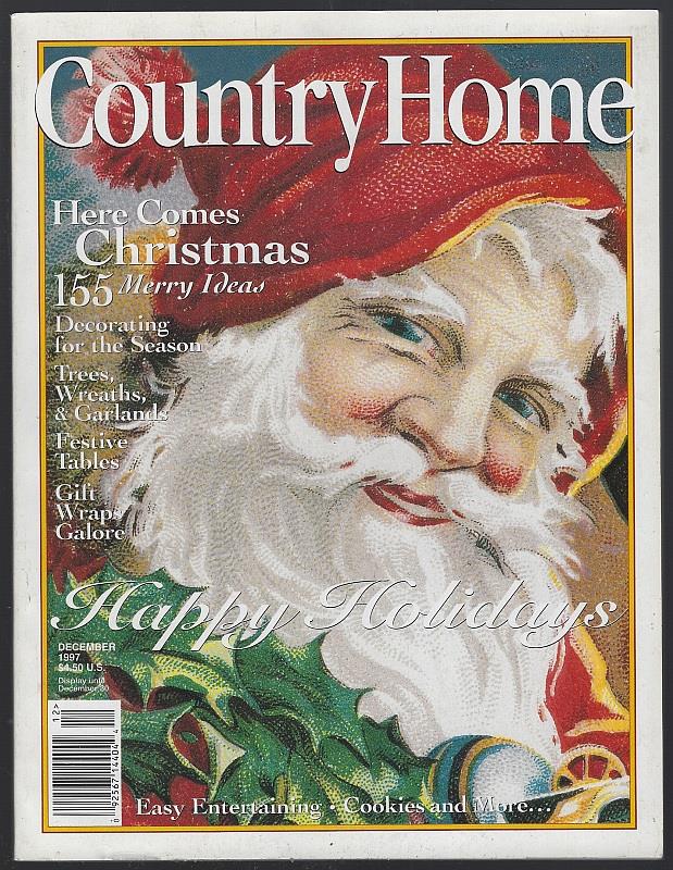 COUNTRY HOME MAGAZINE DECEMBER 1997