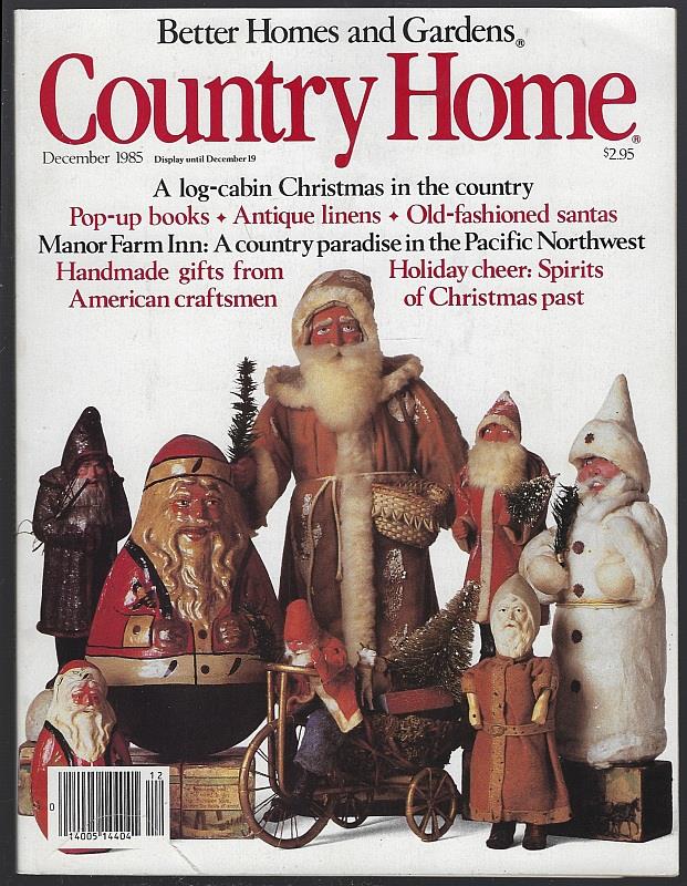 COUNTRY HOME MAGAZINE DECEMBER 1985