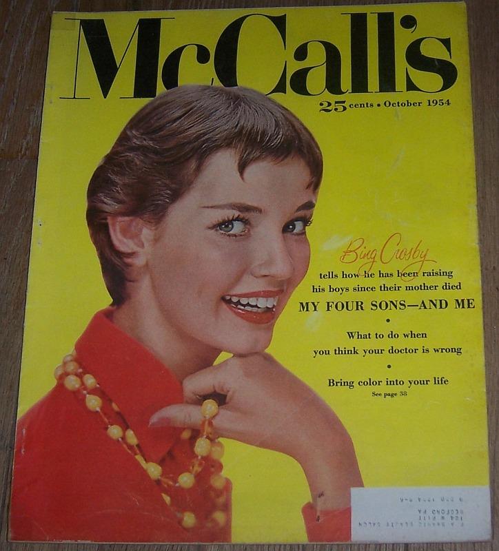 MCCALL'S MAGAZINE OCTOBER 1954