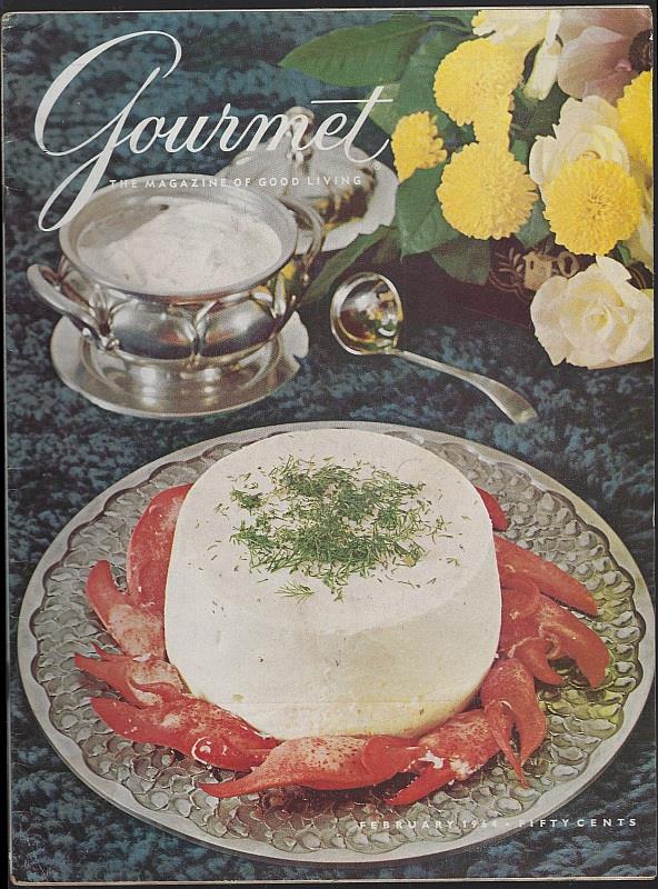GOURMET MAGAZINE FEBRUARY 1964