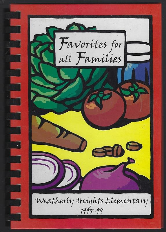 FAVORITES FOR ALL FAMILIES A Collection of Recipes