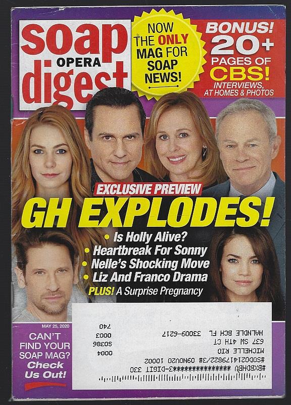 SOAP OPERA DIGEST MAY 25, 2020