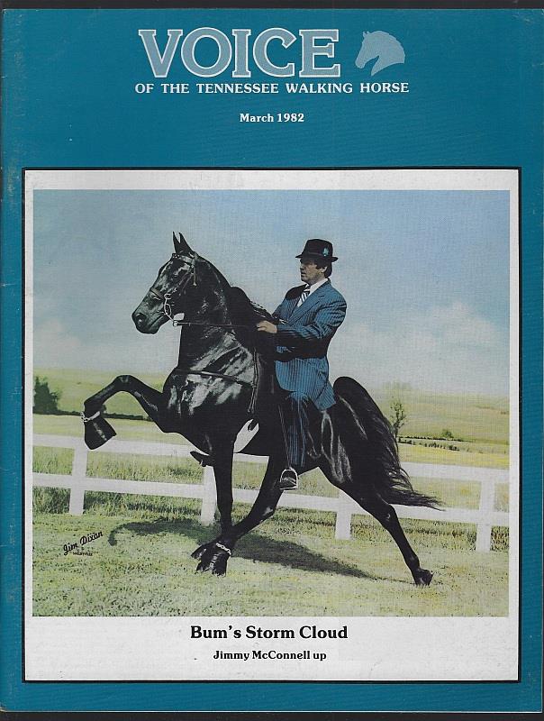 VOICE OF THE TENNESSEE WALKING HORSE MAGAZINE MARCH 1982